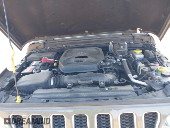 2018 Jeep Wrangler Unlimited Sahara with VIN 1C4HJXEN9JW303094, listed as a IAAI auction lot 41491564 with 66,128 mi miles and . Bid and sale history available at DreamBid. Image 10.