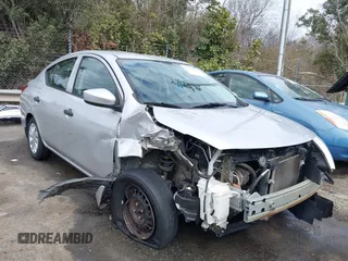 2016 Nissan Versa SV with VIN 3N1CN7APXGL883043, listed as a IAAI auction lot 41659677 with 161,159 mi miles. Bid and sale history available at carsss.com. Image 1.