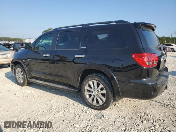 2014 Toyota Sequoia Limited with VIN 5TDKY5G17ES053618, listed as a Copart auction lot 73760564 with 105,561 mi miles and Salvage Title. Bid and sale history available at carsss.com. Image 2.