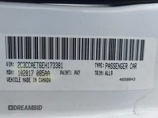 2014 Chrysler 300 with VIN 2C3CCAET6EH173381, listed as a IAAI auction lot 42158270 with 124,551 mi miles. Bid and sale history available at carsss.com. Image 9.