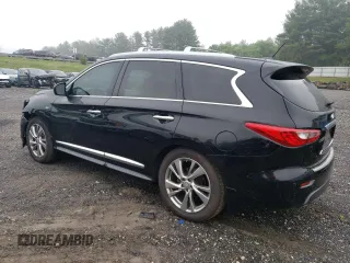 2015 Infiniti QX60 with VIN 5N1AL0MM6FC541632, listed as a Copart auction lot 62077105 with 123,164 mi miles and Salvage title. Bid and sale history available at DreamBid. Image 2.