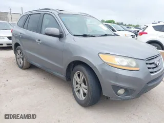 2010 Hyundai Santa Fe SE with VIN 5NMSH4AG7AH409280, listed as a IAAI auction lot 41923813 with 296,505 mi miles. Bid and sale history available at carsss.com. Image 1.
