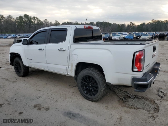2016 GMC Canyon 4WD SLT with VIN 1GTG6DE36G1265890, listed as a Copart auction lot 46165065 with 144,935 mi miles and Salvage Title. Bid and sale history available at carsss.com. Image 2.