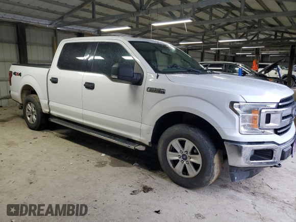 2018 Ford F-150 XL with VIN 1FTEW1EP4JKC94685, listed as a Copart auction lot 48005095 with Not provided miles and Salvage title. Bid and sale history available at DreamBid. Image 4.