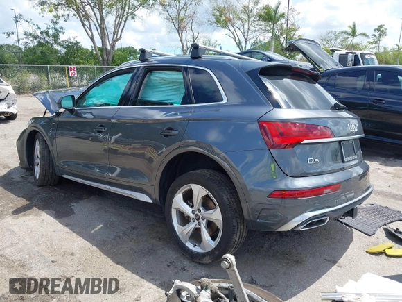 2023 Audi Q5 S line Premium Plus с VIN WA1EAAFY1P2088376, выставлен на аукционе IAAI как лот 42190489 с пробегом 14 067 миль миль и . История ставок и продаж доступна на DreamBid. Изображение 3.