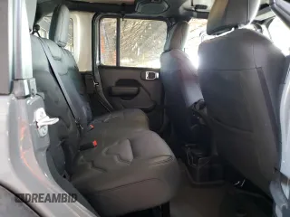 2022 Jeep Wrangler Unlimited High Tide with VIN 1C4HJXDG2NW221829, listed as a Copart auction lot 64836074 with 3,394 mi miles and Salvage Title. Bid and sale history available at DreamBid. Image 10.