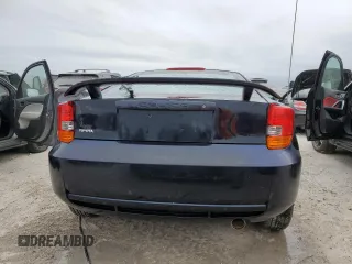 2002 Toyota Celica GT with VIN JTDDR32T020116513, listed as a Copart auction lot 75231274 with 0 mi miles and Non Repairable. Bid and sale history available at carsss.com. Image 6.