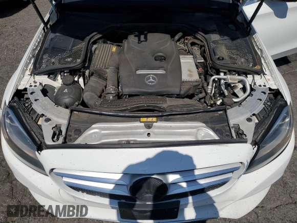 2018 Mercedes-Benz C 300 with VIN 55SWF4JBXJU240593, listed as a Copart auction lot 63388565 with 85,200 mi miles and Salvage title. Bid and sale history available at DreamBid. Image 11.