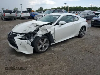2015 Lexus RC 350 F Sport z VIN JTHSE5BCXF5000712, wystawiony jako Copart lot #56539265 z przebiegiem 93 920 mil mil oraz Szkoda całkowita • Salvage title. Historia ofert i sprzedaży dostępna na DreamBid. Obrazek 1.