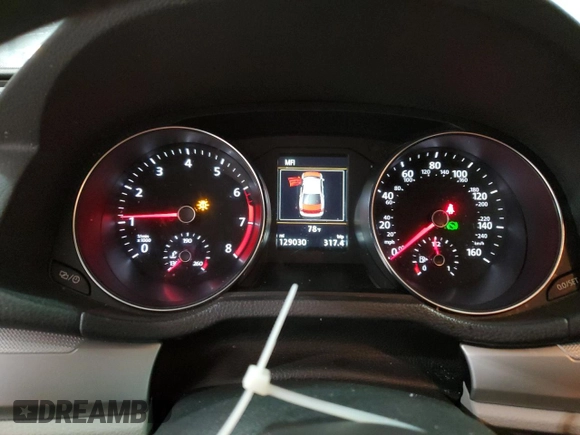 2019 Volkswagen Passat 2.0T Wolfsburg Edition with VIN 1VWLA7A37KC009711, listed as a Copart auction lot 51606335 with 129,030 mi miles and Salvage Title. Bid and sale history available at carsss.com. Image 9.