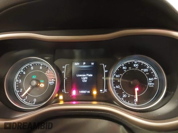 2016 Jeep Cherokee Latitude with VIN 1C4PJMCS2GW131065, listed as a IAAI auction lot 42296276 with 145,587 mi miles and . Bid and sale history available at DreamBid. Image 7.