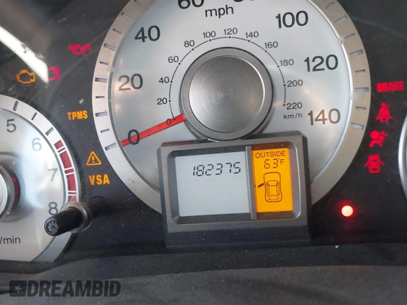 2010 Honda Pilot EX with VIN 5FNYF3H46AB006074, listed as a IAAI auction lot 41659974 with 182,375 mi miles and . Bid and sale history available at carsss.com. Image 7.