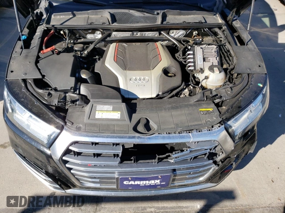 2018 Audi SQ5 Premium Plus with VIN WA1A4AFY0J2007915, listed as a Copart auction lot 61176533 with 53,727 mi miles and . Bid and sale history available at DreamBid. Image 12.