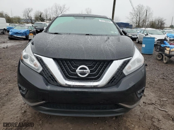 2015 Nissan Murano SL with VIN 5N1AZ2MH1FN208580, listed as a Copart auction lot 51736635 with 74,962 mi miles and Salvage Title. Bid and sale history available at carsss.com. Image 5.