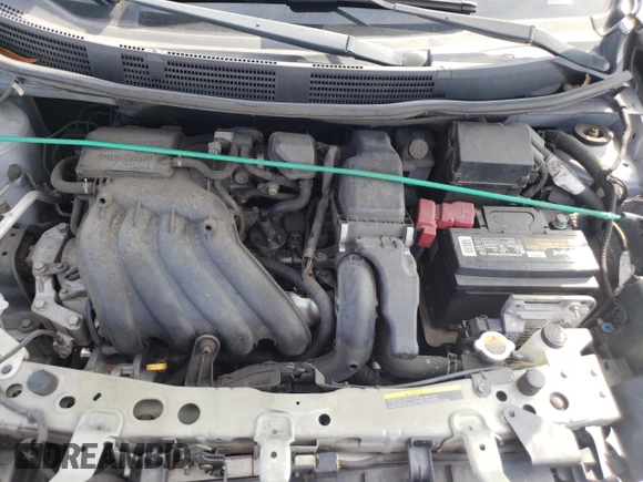 2012 Nissan Versa SV with VIN 3N1CN7AP7CL825501, listed as a Copart auction lot 63093735 with 129,227 mi miles and Salvage title. Bid and sale history available at DreamBid. Image 11.
