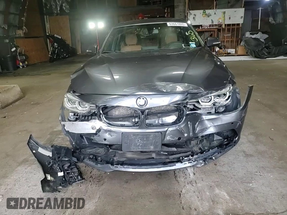 2016 BMW 3 Series 328i xDrive with VIN WBA8E3C59GK502613, listed as a Copart auction lot 63661805 with 127,559 mi miles and Salvage title. Bid and sale history available at DreamBid. Image 13.