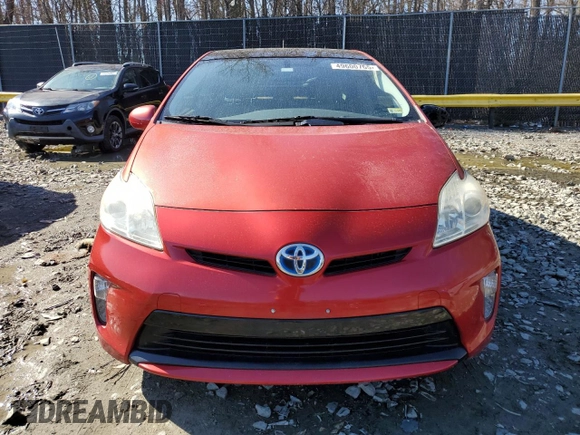 2012 Toyota Prius One with VIN JTDKN3DU5C1560314, listed as a Copart auction lot 49600765 with 114,923 mi miles and Salvage Title. Bid and sale history available at carsss.com. Image 5.