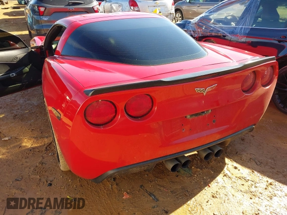 2008 Chevrolet Corvette with VIN 1G1YY26W885124642, listed as a IAAI auction lot 41585244 with 108,502 mi miles. Bid and sale history available at carsss.com. Image 6.