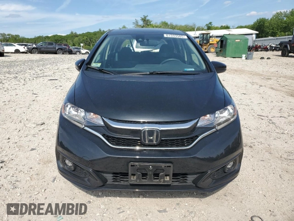 2019 Honda Fit EX with VIN 3HGGK5H80KM740455, listed as a Copart auction lot 61333505 with 27,504 mi miles and Salvage title. Bid and sale history available at DreamBid. Image 5.