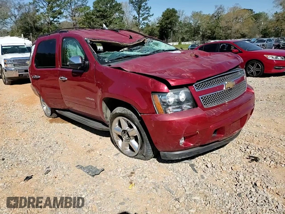 2013 Chevrolet Tahoe LT with VIN 1GNSCBE01DR211592, listed as a Copart auction lot 49679525 with 175,845 mi miles and Salvage title. Bid and sale history available at DreamBid. Image 12.