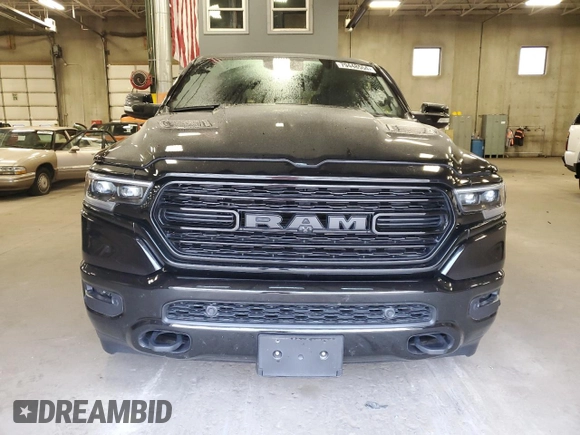 2022 Ram 1500 with VIN 1C6SRFPM1NN345727, listed as a Copart auction lot 79448554 with 41,775 mi miles and Salvage title. Bid and sale history available at DreamBid. Image 5.
