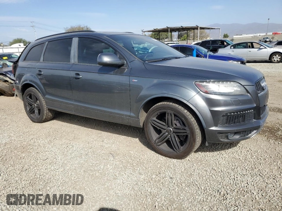 2015 Audi Q7 3.0L TDI Prestige with VIN WA1WMAFE8FD007796, listed as a Copart auction lot 46927935 with 101,847 mi miles and Salvage Title. Bid and sale history available at carsss.com. Image 4.
