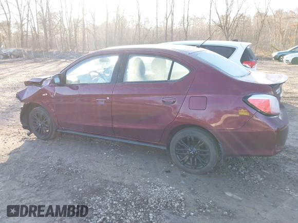 2022 Mitsubishi Mirage ES with VIN ML32FUFJXNHF04861, listed as a IAAI auction lot 41803710 with 14,815 mi miles and . Bid and sale history available at DreamBid. Image 14.