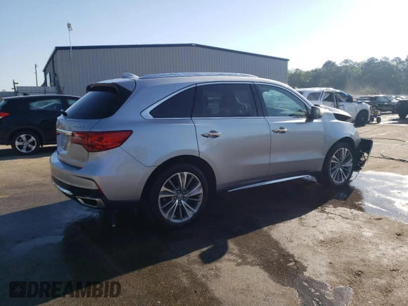 2018 Acura MDX Technology z VIN 5J8YD4H55JL028375, wystawiony jako Copart lot #52924165 z przebiegiem 66 378 mil mil oraz Szkoda całkowita • Salvage title. Historia ofert i sprzedaży dostępna na DreamBid. Obrazek 3.