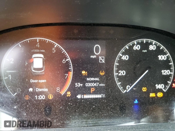2024 Honda HR-V EX-L z VIN 3CZRZ2H78RM725733, wystawiony jako Copart lot #51825645 z przebiegiem 30 047 mil mil oraz Szkoda całkowita • Salvage title. Historia ofert i sprzedaży dostępna na DreamBid. Obrazek 9.
