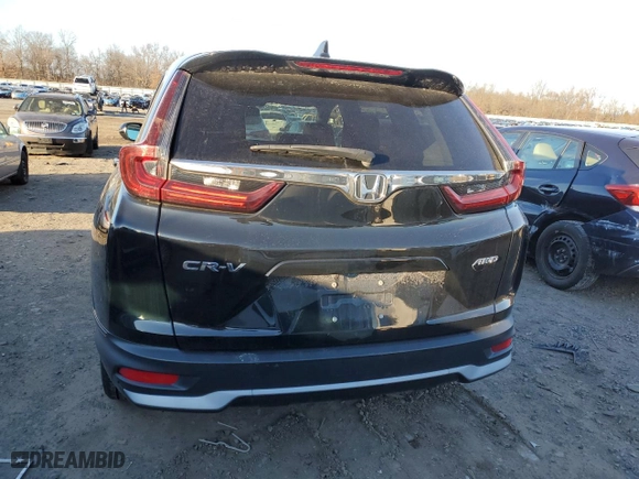 2021 Honda CR-V EX-L with VIN 2HKRW2H86MH627130, listed as a Copart auction lot 41441245 with 43,463 mi miles and Salvage Title. Bid and sale history available at carsss.com. Image 6.