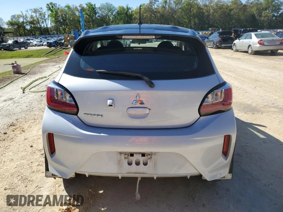 2023 Mitsubishi Mirage Black Edition z VIN ML32AWHJ7PH006110, wystawiony jako Copart lot #48517995 z przebiegiem 33 828 mil mil oraz Szkoda całkowita • Salvage title. Historia ofert i sprzedaży dostępna na DreamBid. Obrazek 6.