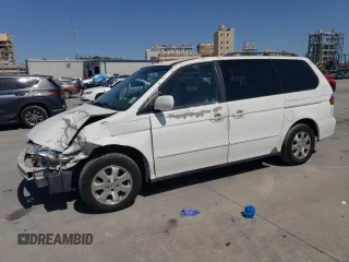 2004 Honda Odyssey EX-RES z VIN 5FNRL18874B084937, wystawiony jako Copart lot #52629925 z przebiegiem 232 736 mil mil oraz Szkoda całkowita • Salvage title. Historia ofert i sprzedaży dostępna na DreamBid. Obrazek 1.