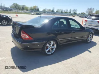2004 Mercedes-Benz C 230 Kompressor with VIN WDBRF40J04A628791, listed as a Copart auction lot 52890795 with 247,386 mi miles and Salvage Title. Bid and sale history available at DreamBid. Image 3.