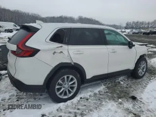 2025 Honda CR-V EX with VIN 2HKRS4H47SH436138, listed as a Copart auction lot 44911385 with Not Provided miles and Salvage Title. Bid and sale history available at DreamBid. Image 3.