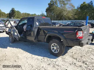 2006 Ford Ranger STX with VIN 1FTYR44E66PA44140, listed as a Copart auction lot 76419504 with 0 mi miles and Salvage Title. Bid and sale history available at carsss.com. Image 2.