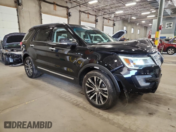 2017 Ford Explorer Platinum с VIN 1FM5K8HT6HGB06710, выставлен на аукционе Copart как лот 59512775 с пробегом 143 459 миль миль и Списание • Salvage title. История ставок и продаж доступна на DreamBid. Изображение 4.
