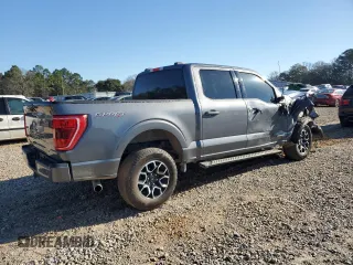 2023 Ford F-150 XL with VIN 1FTFW1ED4PFC97050, listed as a Copart auction lot 47654235 with 25,999 mi miles and Salvage Title. Bid and sale history available at carsss.com. Image 3.