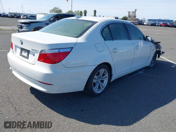 2010 BMW 5 Series 528i with VIN WBANU5C54AC365941, listed as a IAAI auction lot 41796704 with 129,832 mi miles and . Bid and sale history available at carsss.com. Image 4.