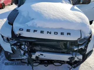 2024 Land Rover Defender S with VIN SALEJ7EX6R2347361, listed as a Copart auction lot 87747555 with 4,176 mi miles and Salvage title. Bid and sale history available at DreamBid. Image 12.