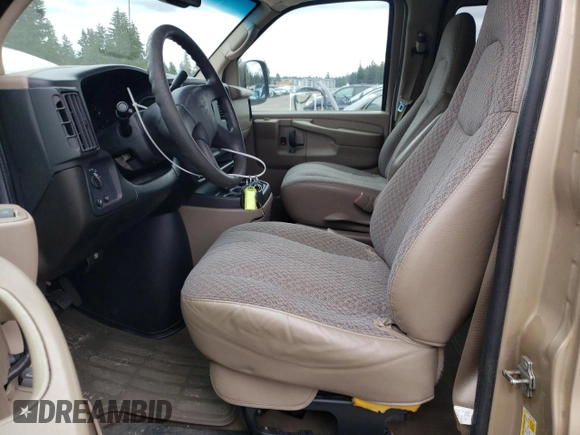 2006 Chevrolet Express Passenger с VIN 1GNFG15T961223498, выставлен на аукционе Copart как лот 45679095 с пробегом 191 266 миль миль и Списание • Salvage title. История ставок и продаж доступна на DreamBid. Изображение 7.