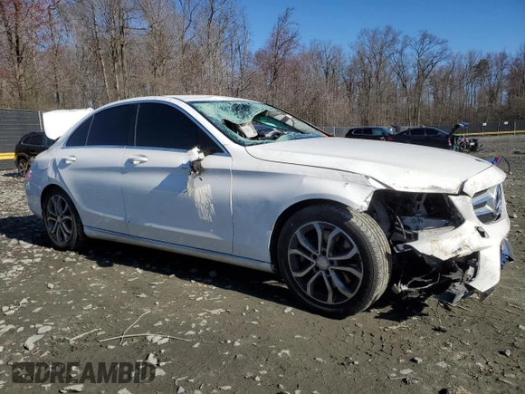 2016 Mercedes-Benz C 300 with VIN 55SWF4JB8GU149038, listed as a Copart auction lot 49835155 with 138,024 mi miles and Salvage Title. Bid and sale history available at carsss.com. Image 4.