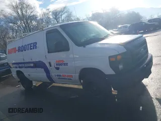 2014 Ford Econoline Cargo Commercial with VIN 1FTNE1EW0EDA07816, listed as a IAAI auction lot 41648077 with 183,501 mi miles and . Bid and sale history available at DreamBid. Image 13.