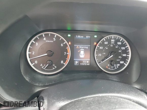 2024 Nissan Sentra S with VIN 3N1AB8BV3RY303088, listed as a Copart auction lot 48216765 with 17,272 mi miles and Salvage Title. Bid and sale history available at carsss.com. Image 9.