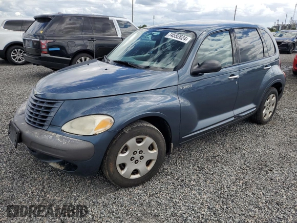 2003 Chrysler PT Cruiser with VIN 3C4FY48B43T651168, listed as a Copart auction lot 74552624 with 0 mi miles and Non Repairable. Bid and sale history available at carsss.com. Image 1.