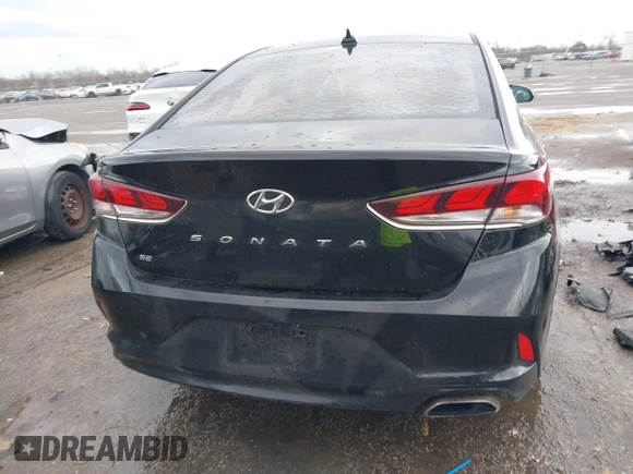 2018 Hyundai Sonata SE with VIN 5NPE24AF8JH659684, listed as a IAAI auction lot 41458940 with 134,989 mi miles and . Bid and sale history available at carsss.com. Image 16.