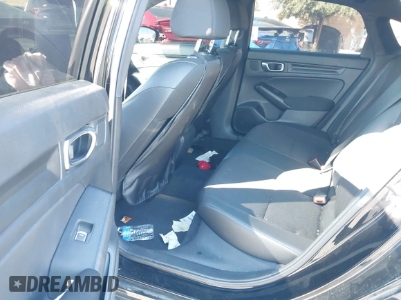 2024 Honda Civic Sport with VIN 2HGFE2F55RH538505, listed as a IAAI auction lot 41723536 with 59,800 mi miles and . Bid and sale history available at DreamBid. Image 8.