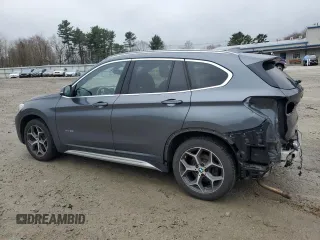 2016 BMW X1 xDrive28i with VIN WBXHT3C32G5E47921, listed as a Copart auction lot 51738135 with 134,734 mi miles and Salvage Title. Bid and sale history available at carsss.com. Image 2.