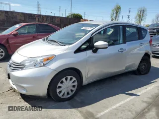 2016 Nissan Note SV with VIN 3N1CE2CP3GL375237, listed as a Copart auction lot 49855425 with 88,414 mi miles and Salvage Title. Bid and sale history available at DreamBid. Image 1.