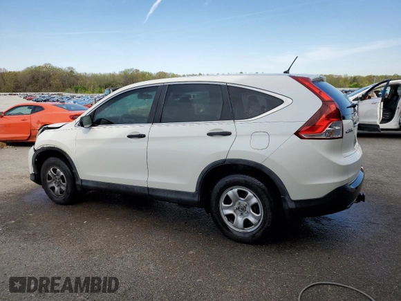 2013 Honda CR-V LX with VIN 5J6RM3H3XDL009492, listed as a Copart auction lot 51371185 with 164,510 mi miles and Salvage Title. Bid and sale history available at carsss.com. Image 2.