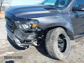 2022 Ram 1500 Big Horn with VIN 1C6SRFFTXNN236241, listed as a IAAI auction lot 41815333 with 37,813 mi miles. Bid and sale history available at carsss.com. Image 6.